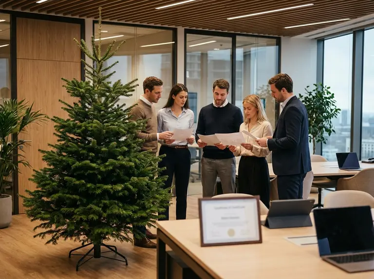 Сертификация живых елок